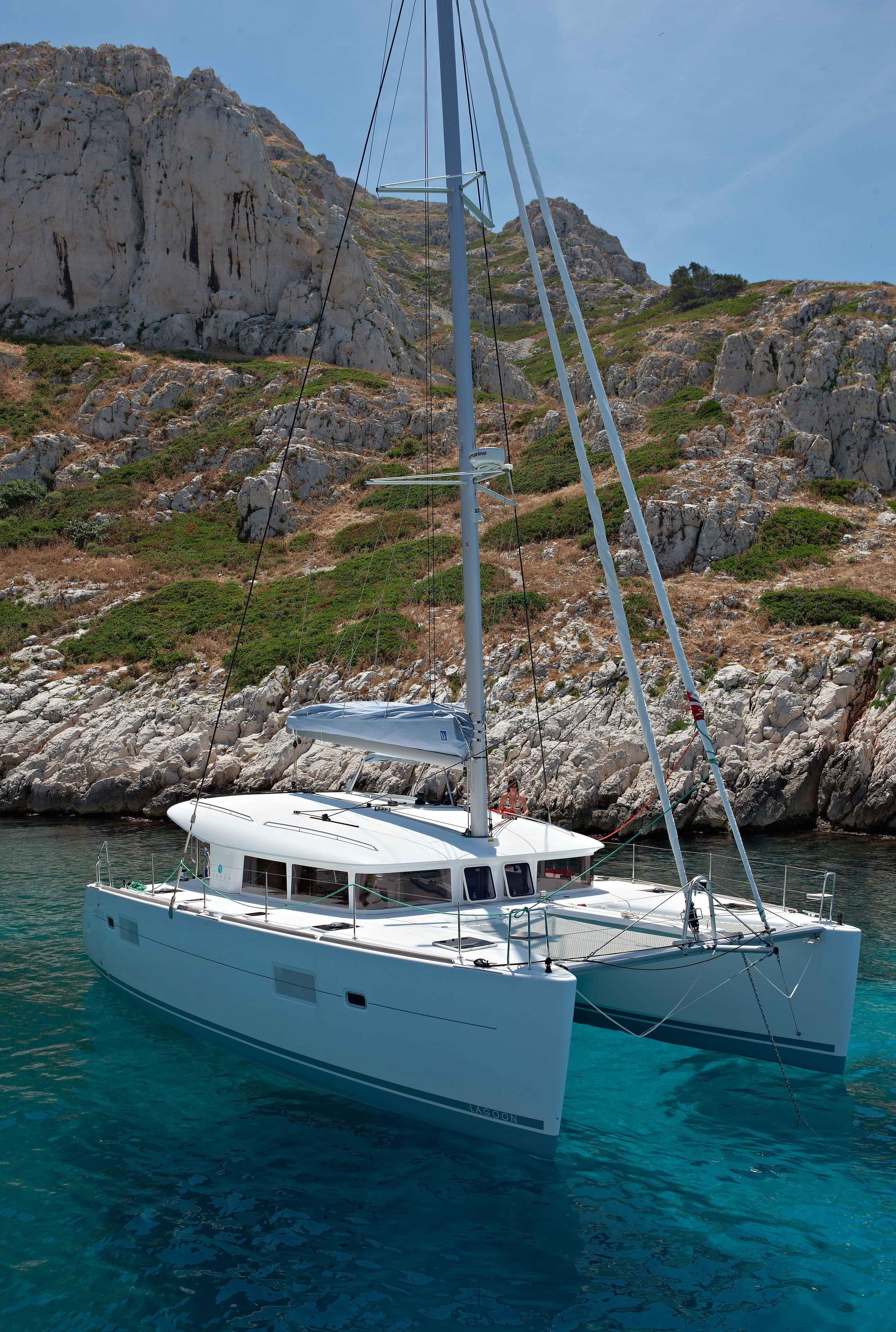 Navigation en catamaran Lagoon 400